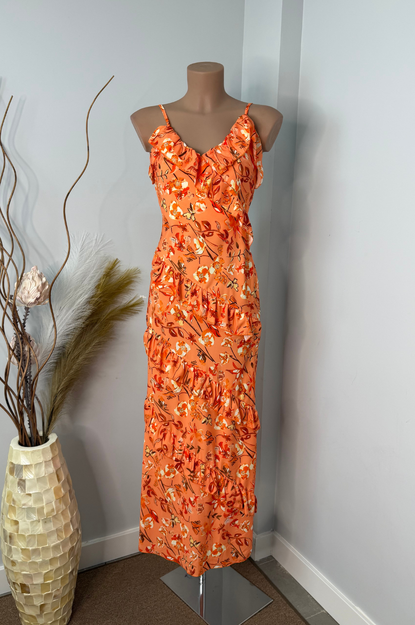 Vestido Largo Nerea estampado