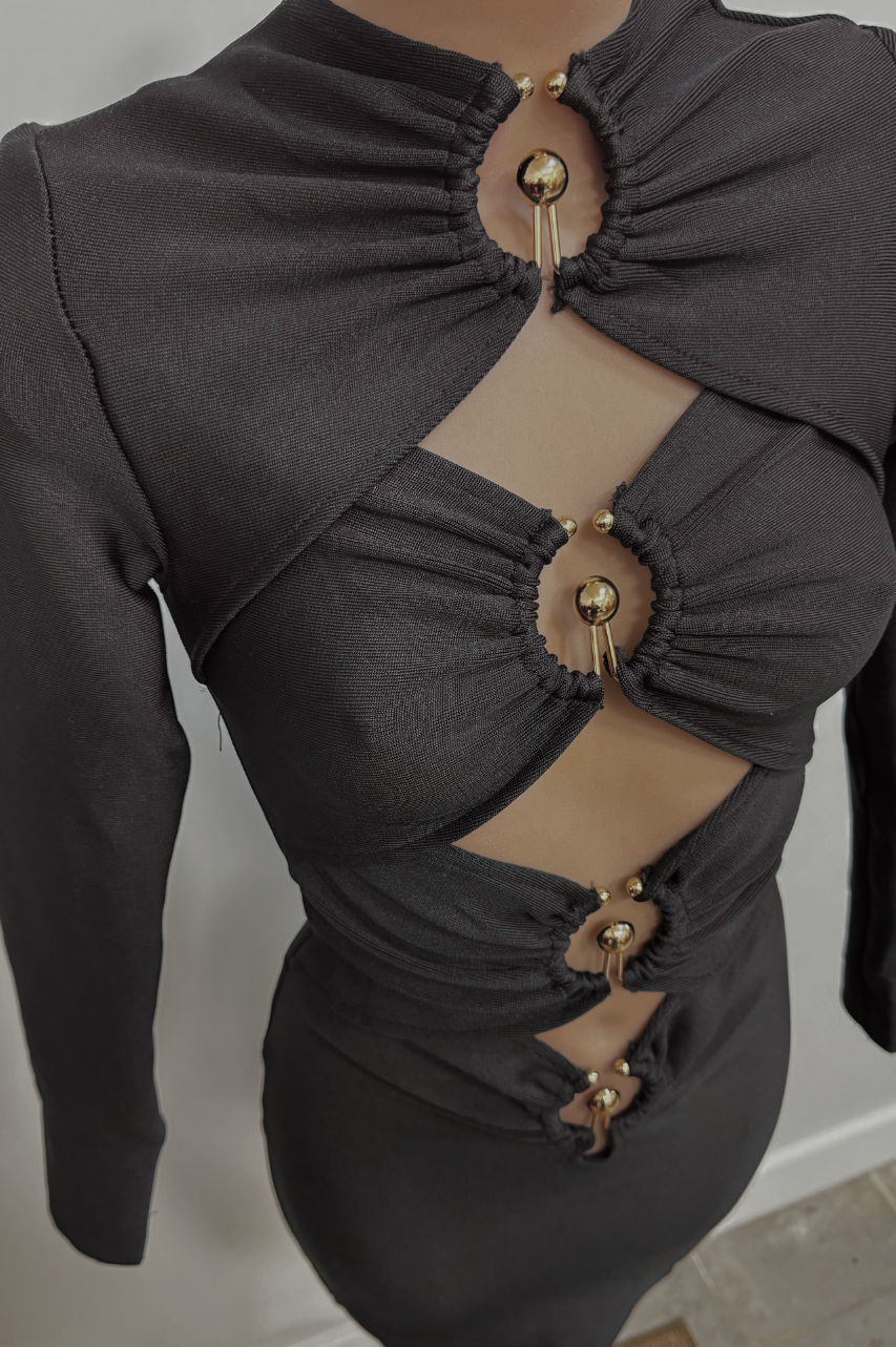 Vestido Bandage Altagracia Negro