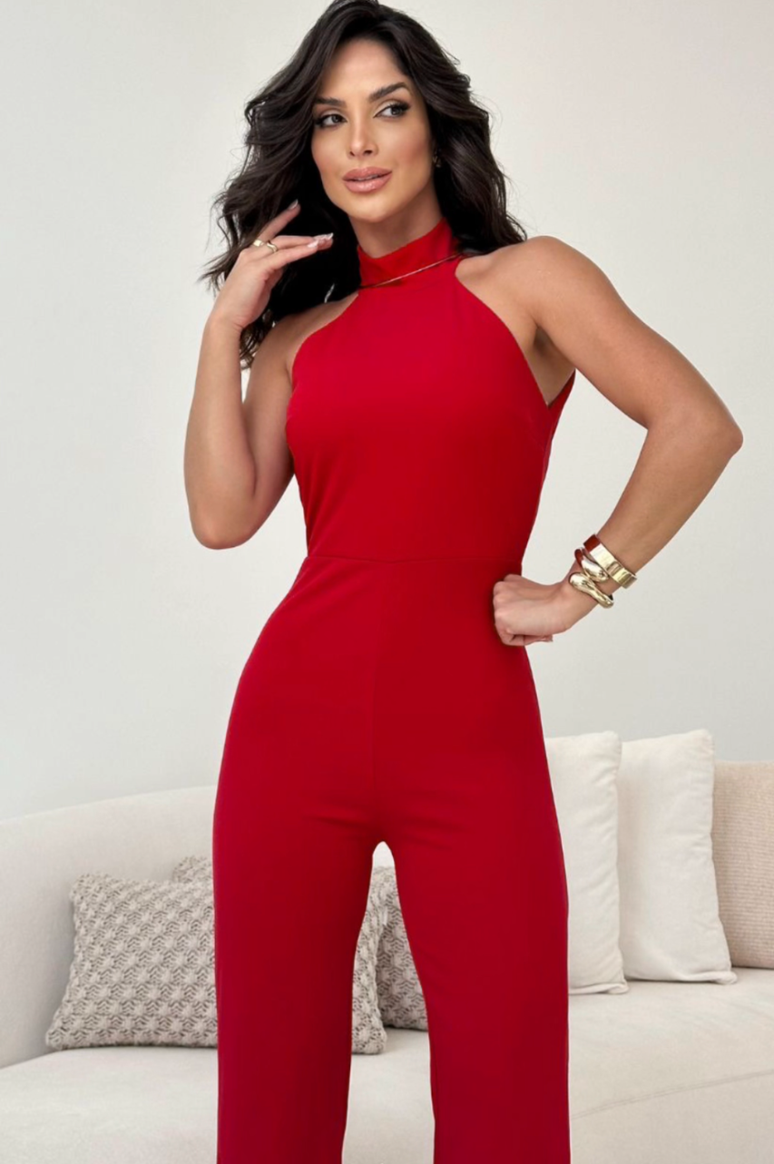 Mono Grace Largo Rojo