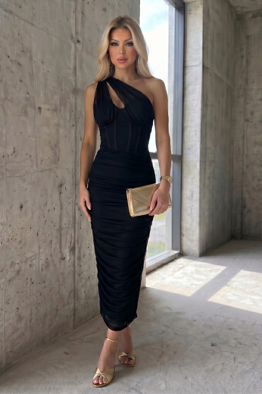 Vestido Midi Filipa Negro