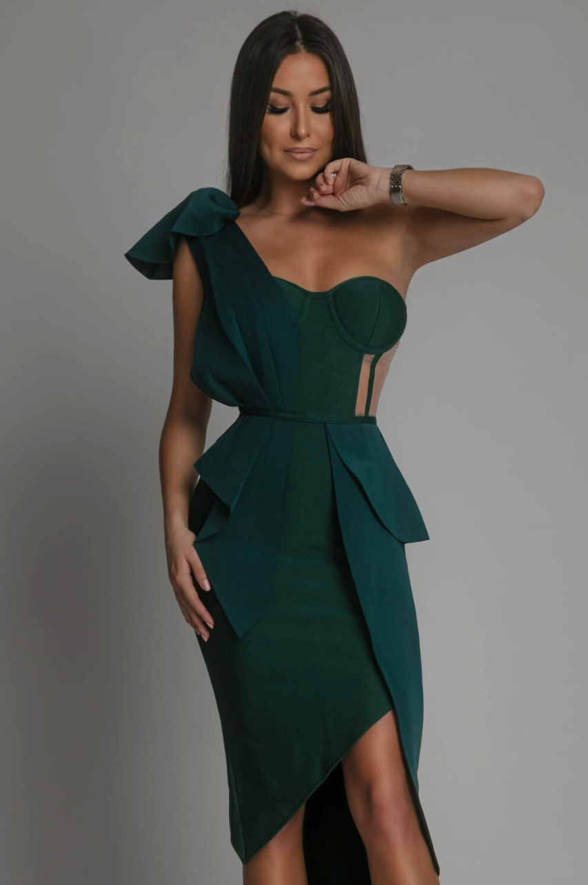 Vestido Bandage Daya Verde