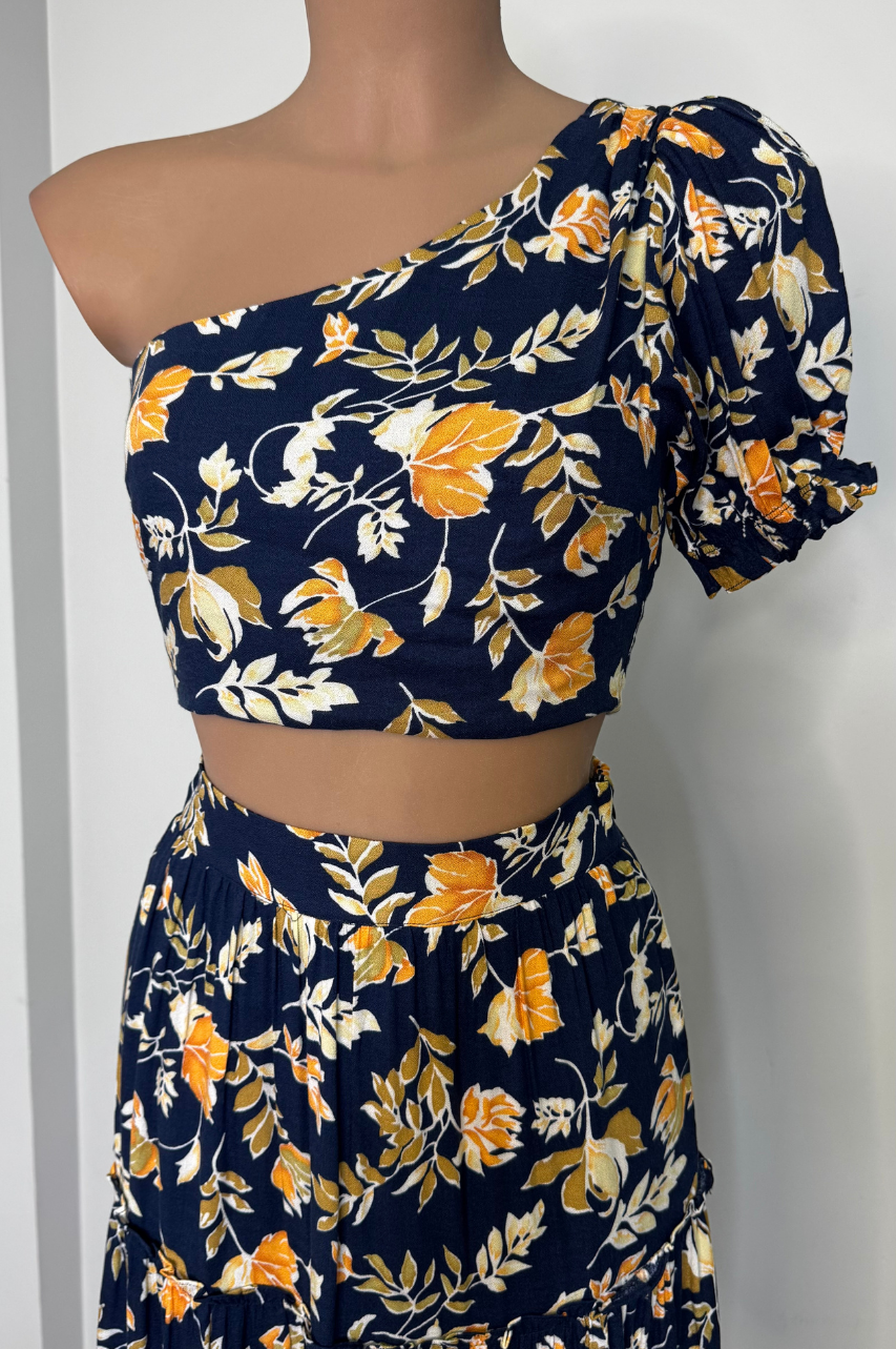 Conjunto Lívia Marino de falda Larga y Top