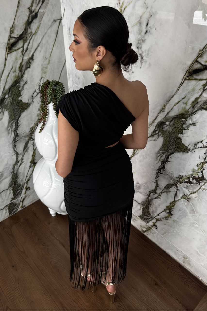 Vestido Largo Lucila Negro