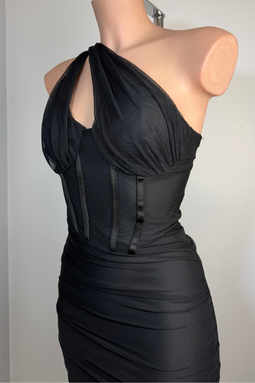 Vestido Midi Filipa Negro