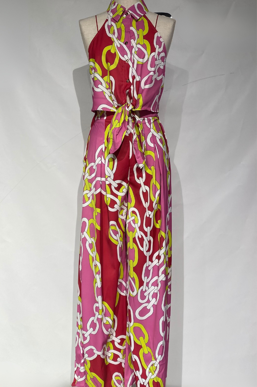 Conjunto Zoe Pntalón y Top Estampado