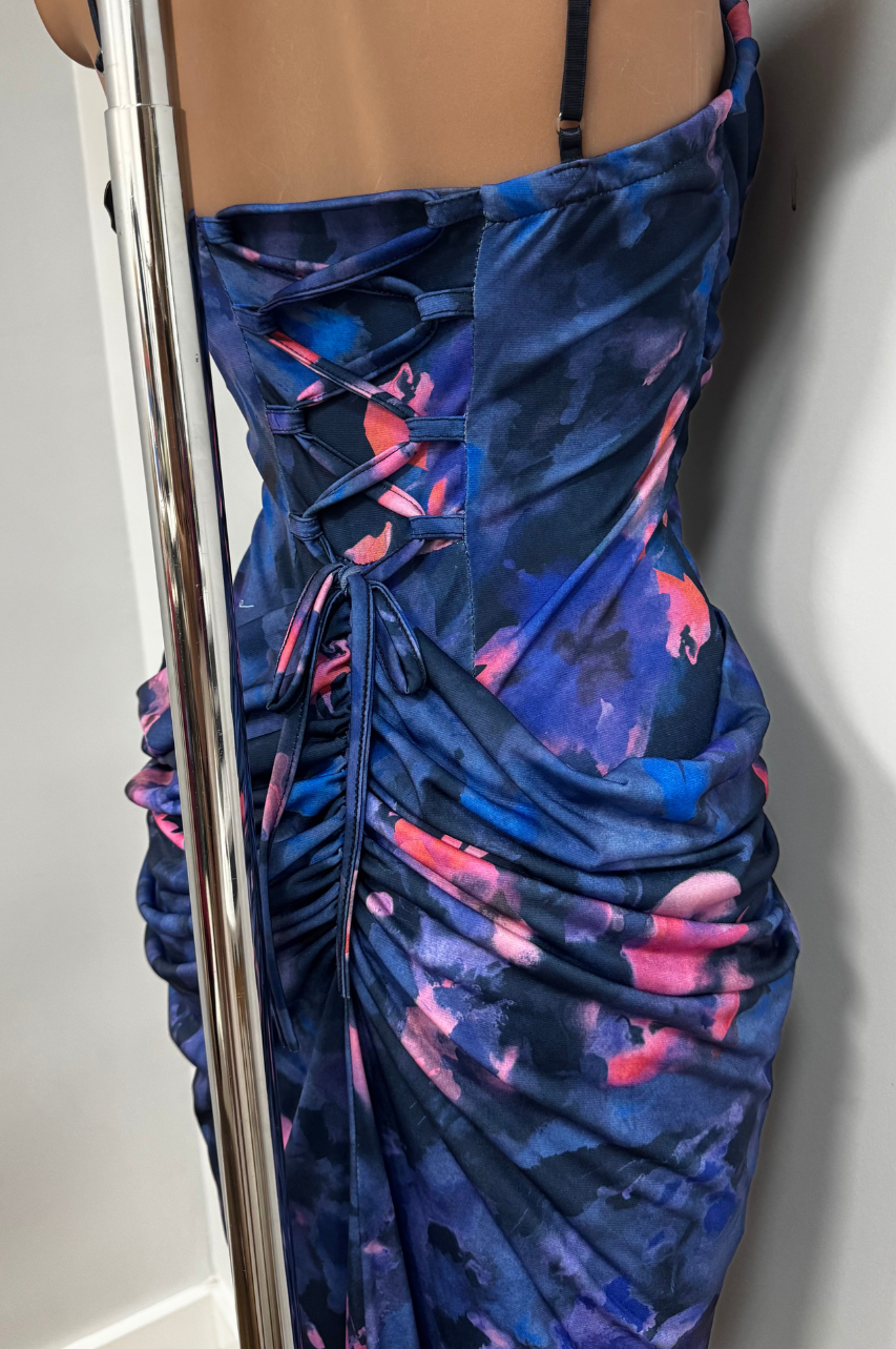 Vestido Largo Mila Azul