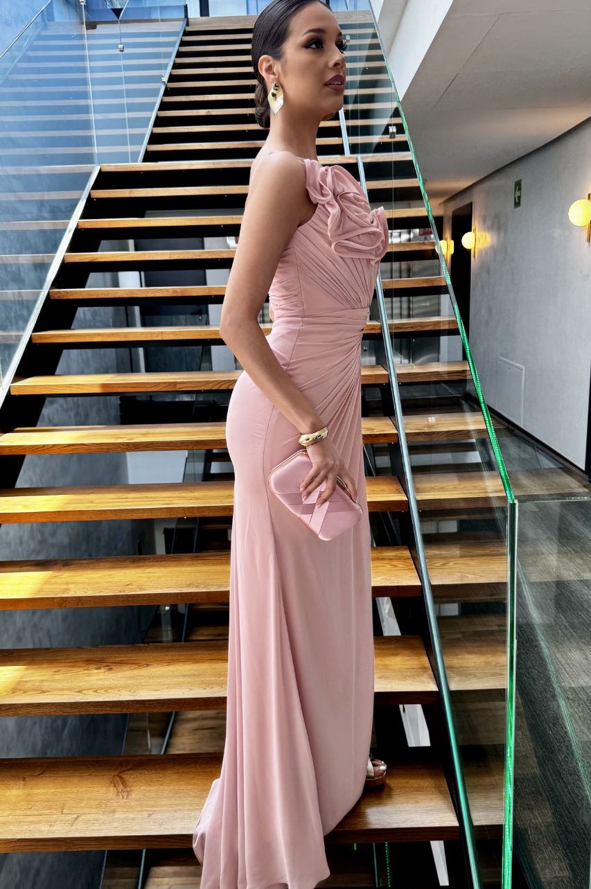Vestido Largo Mariana Rosa