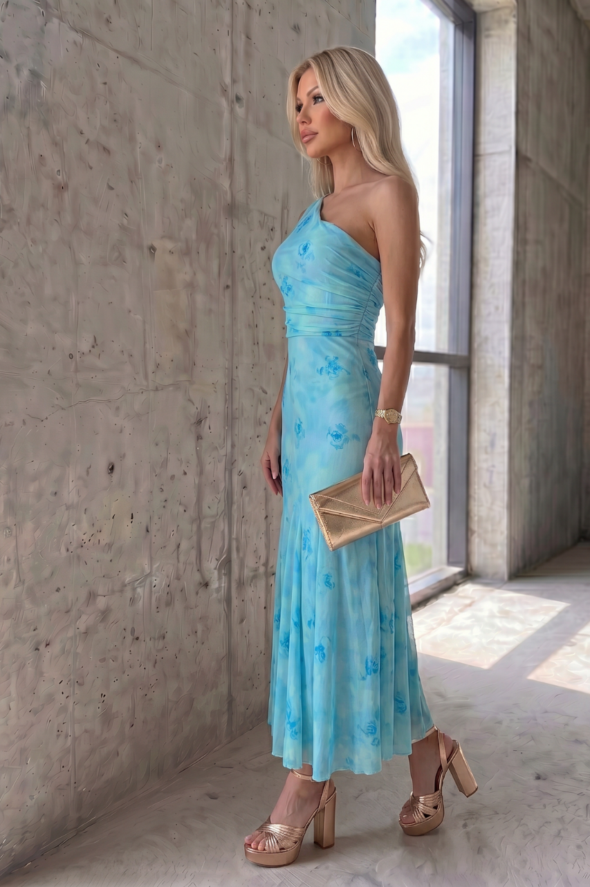 Vestido Marla de Tul Azul