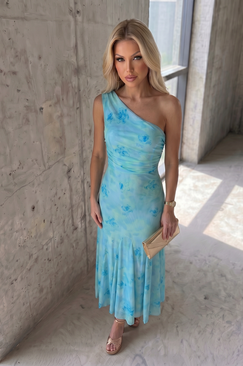 Vestido Marla de Tul Azul