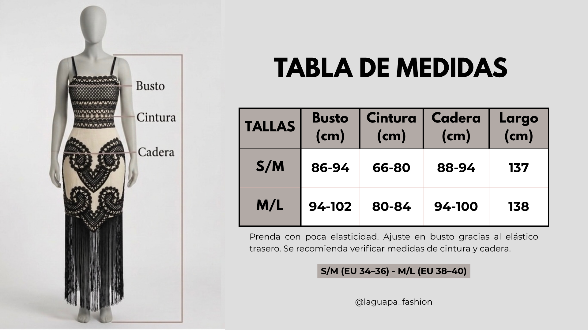 Vestido Vera de Flecos Color Negro