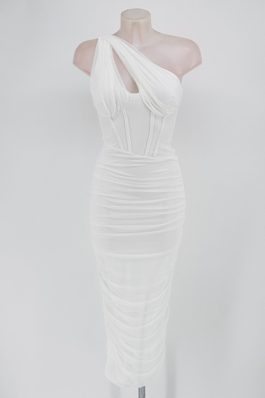 Vestido Midi Filipa Blanco