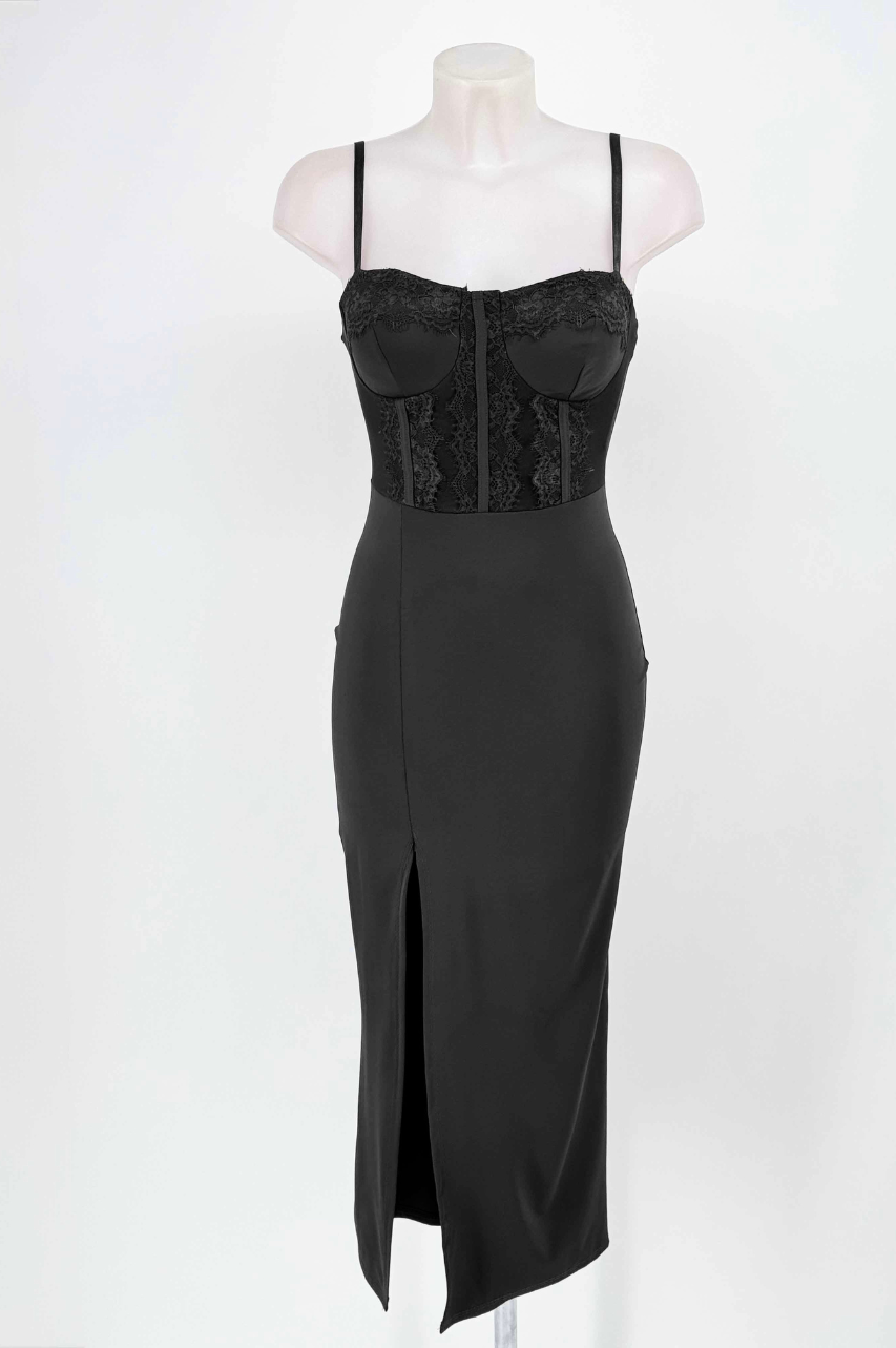 Vestido Midi Julia Negro