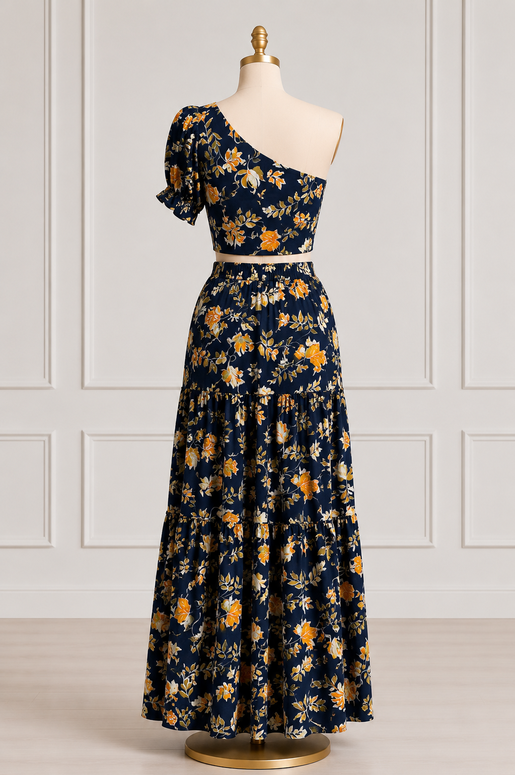 Conjunto Lívia Marino de falda Larga y Top