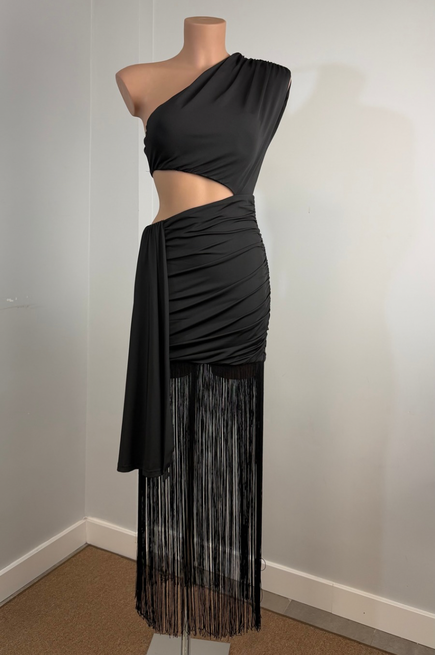 Vestido Largo Lucila Negro