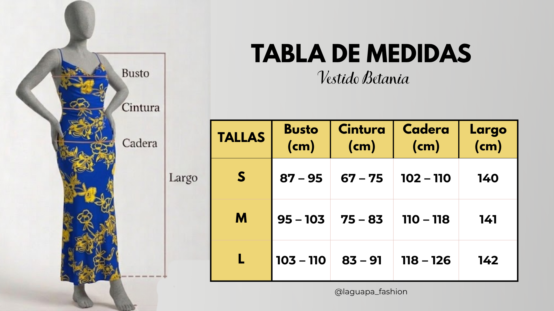 Vestido Largo Betania Azul