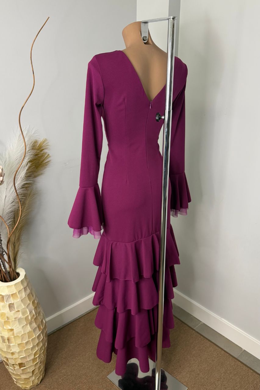 Traje Flamenca Teresa Buganvilla