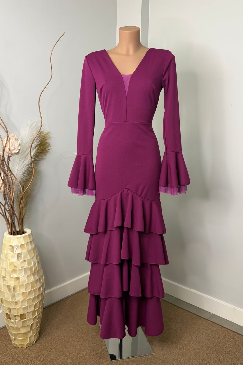 Traje Flamenca Teresa Buganvilla