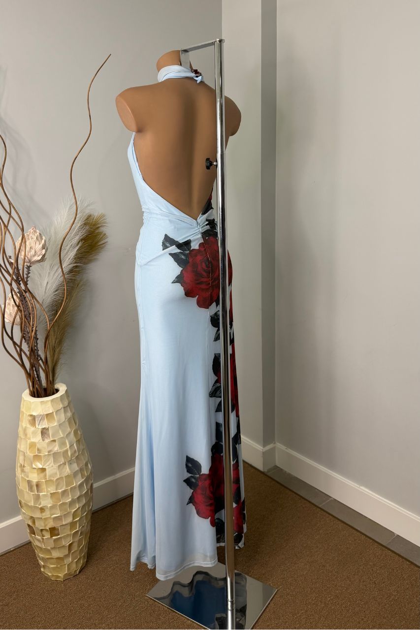 Vestido Largo Amaia Estampado