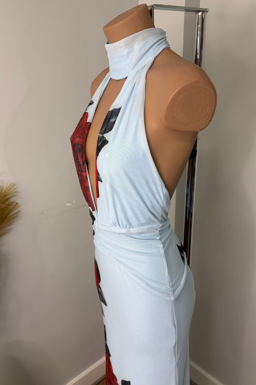 Vestido Largo Amaia Estampado