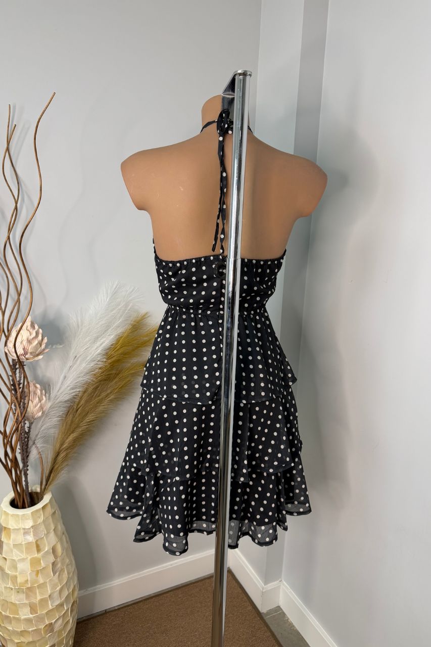 Vestido Corto Beatriz Negro