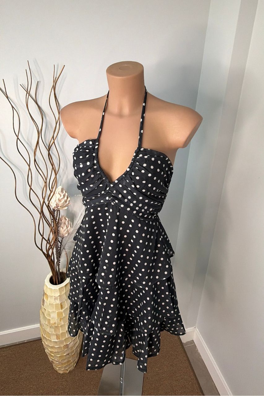 Vestido Corto Beatriz Negro