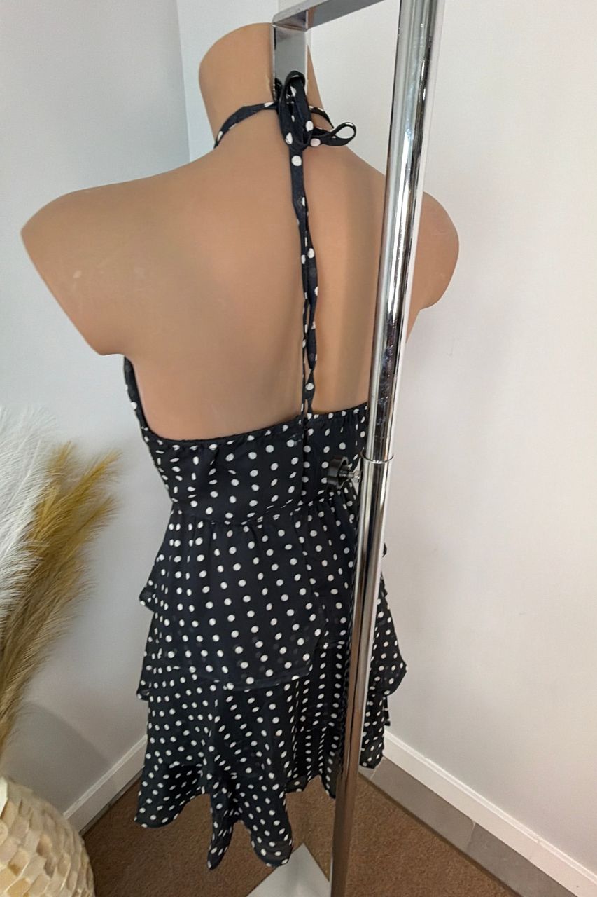 Vestido Corto Beatriz Negro