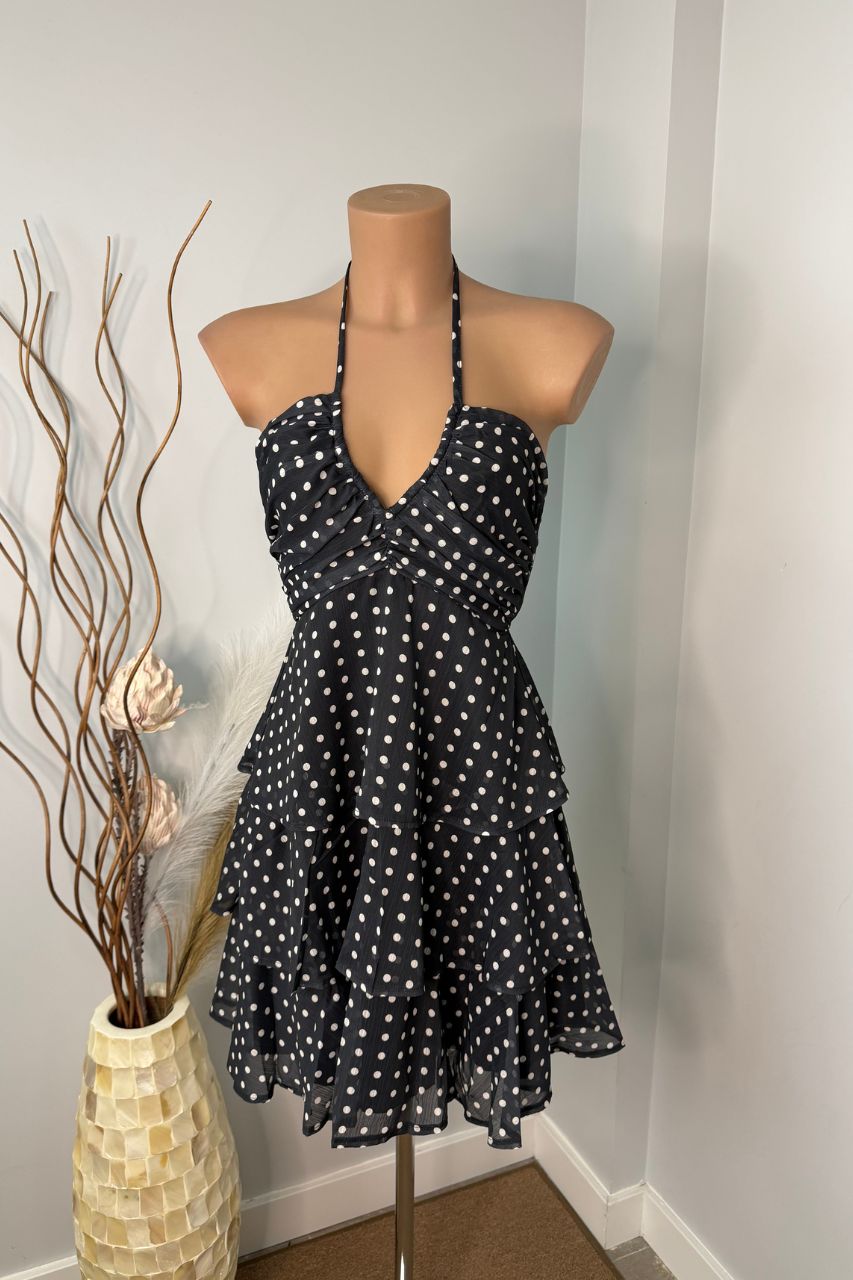 Vestido Corto Beatriz Negro