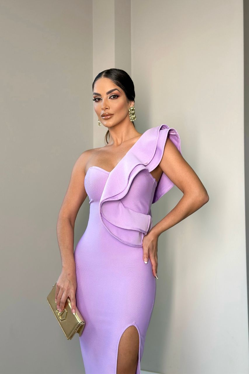 Vestido Bandage Maribel Lila
