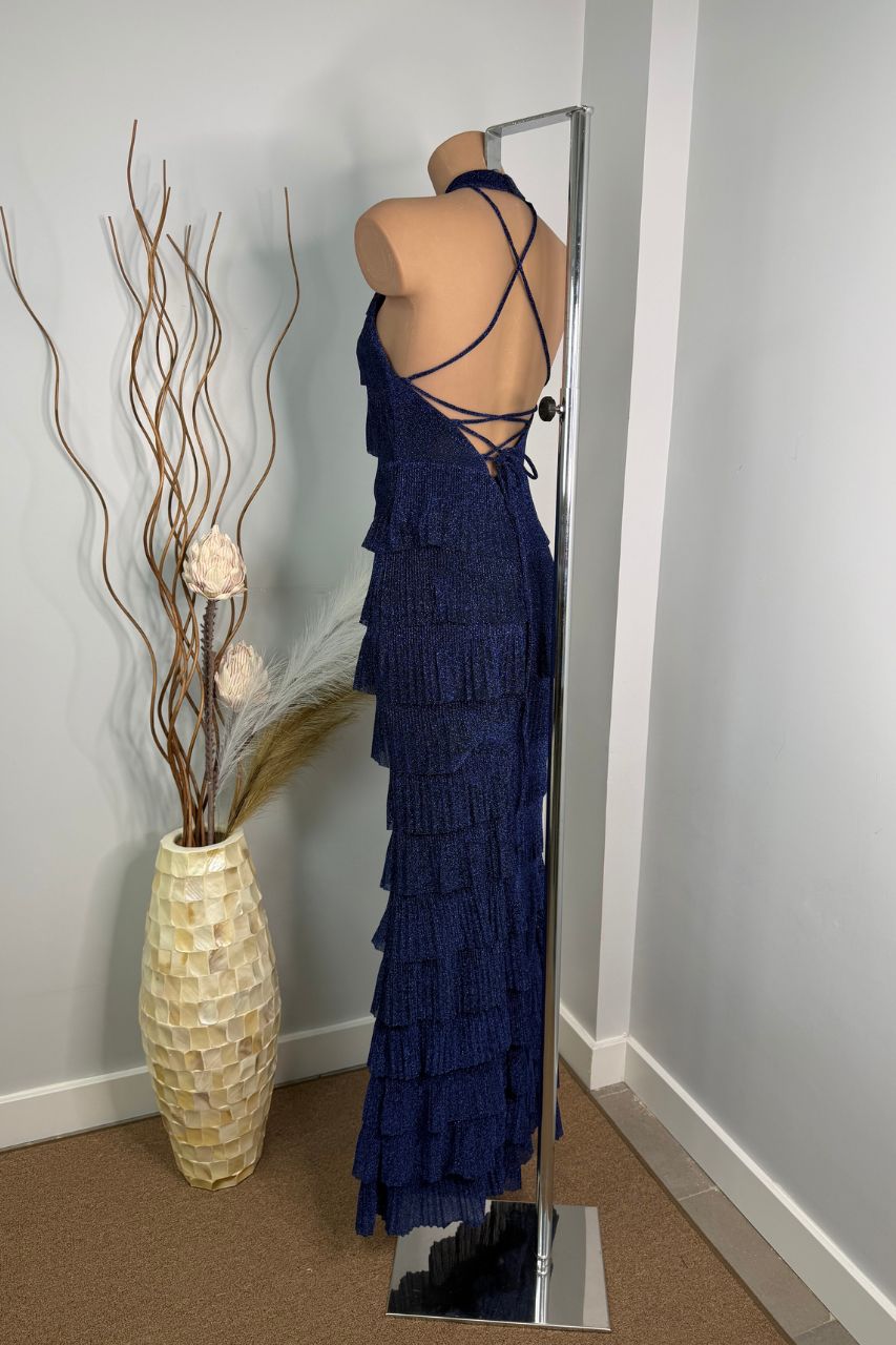Vestido Largo Ofelia Azul