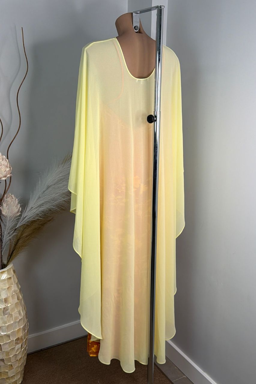 Vestido Largo Betania Naranja