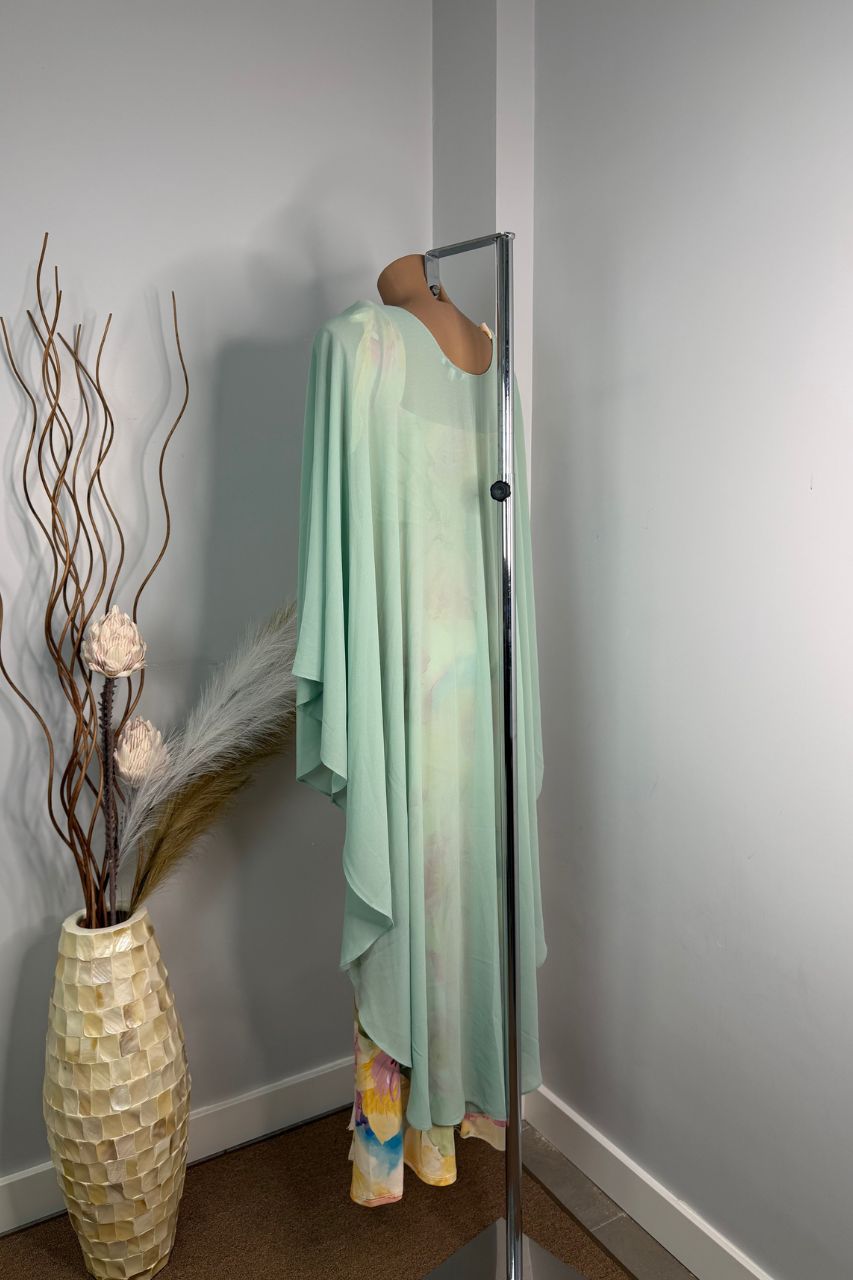 Vestido Largo Tamires estampado amarillo