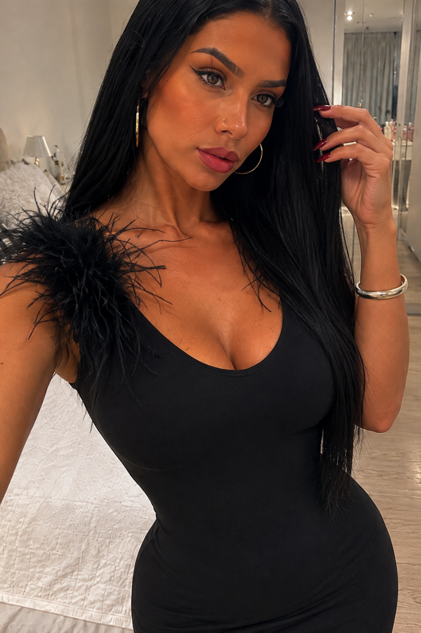 Vestido Selene Mini Negro