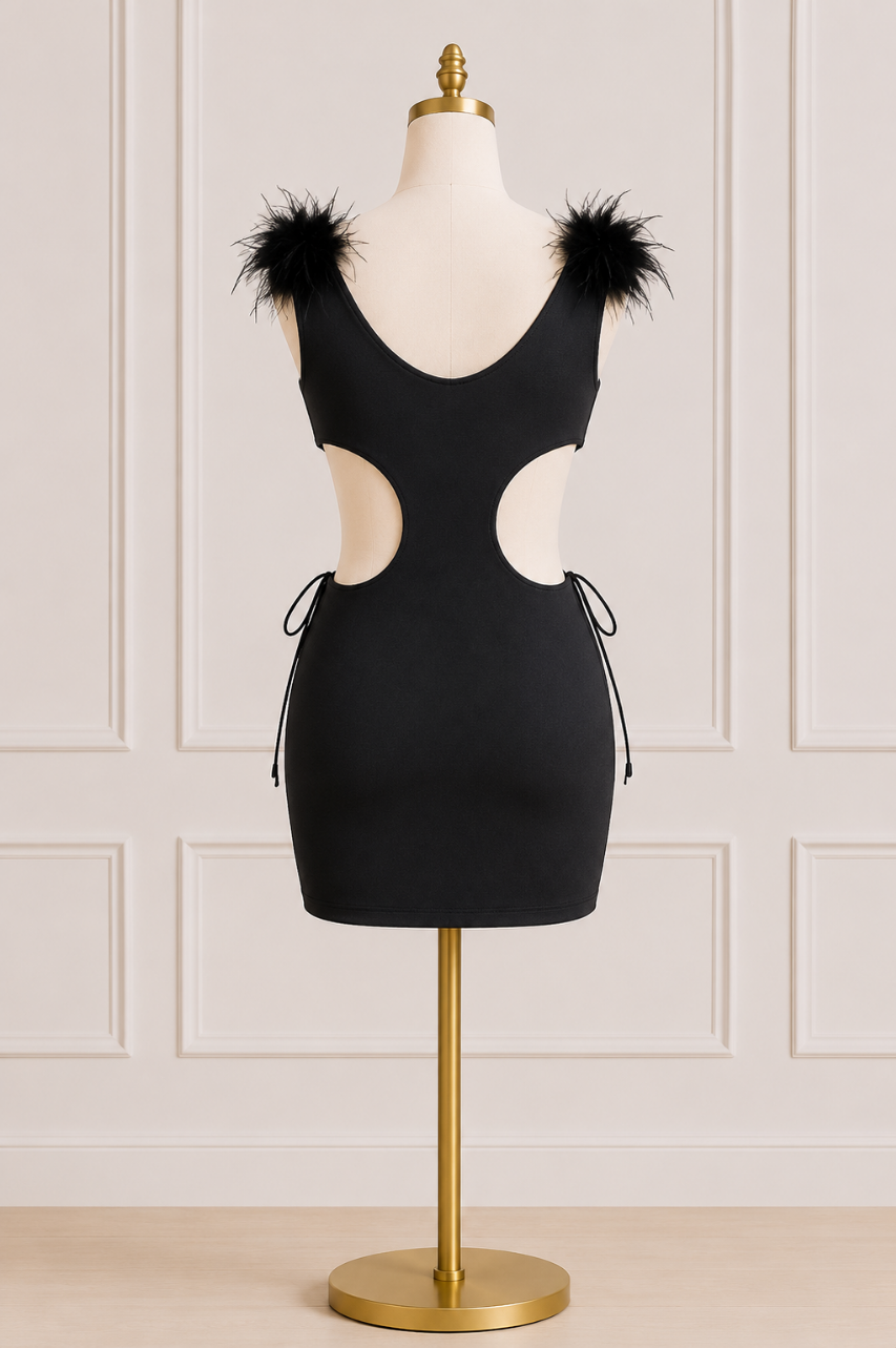 Vestido Selene Mini Negro