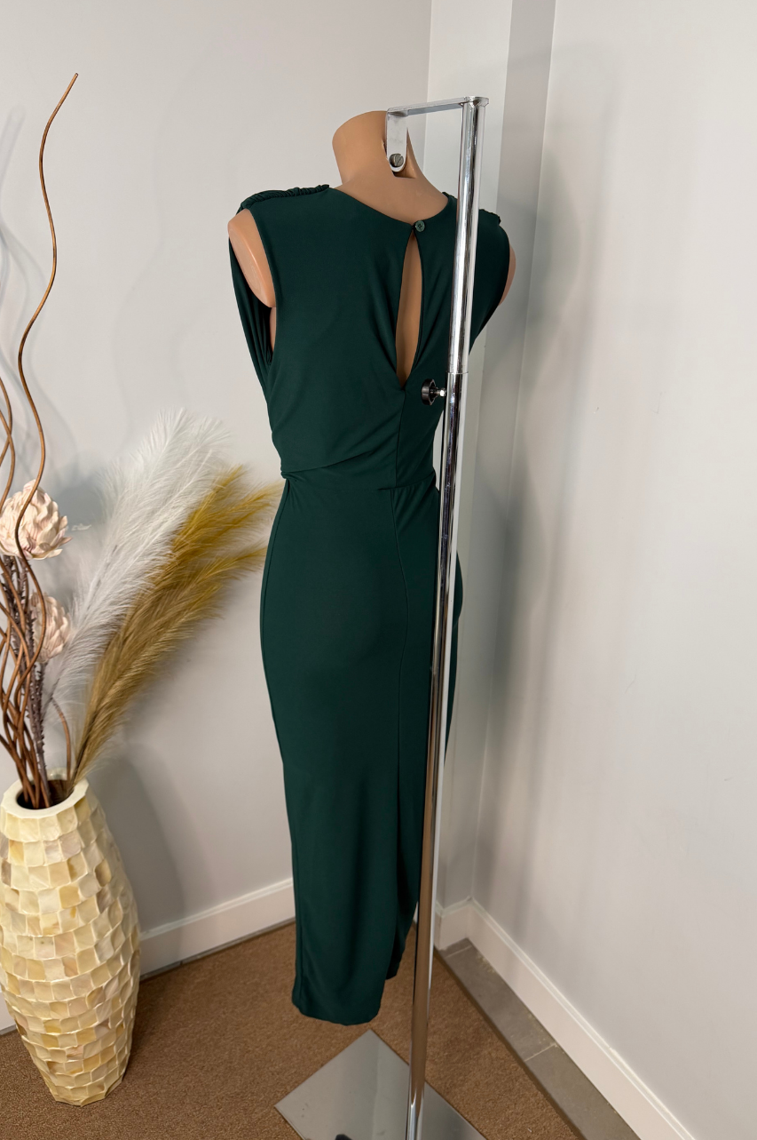 Vestido Midi Sandra Verde