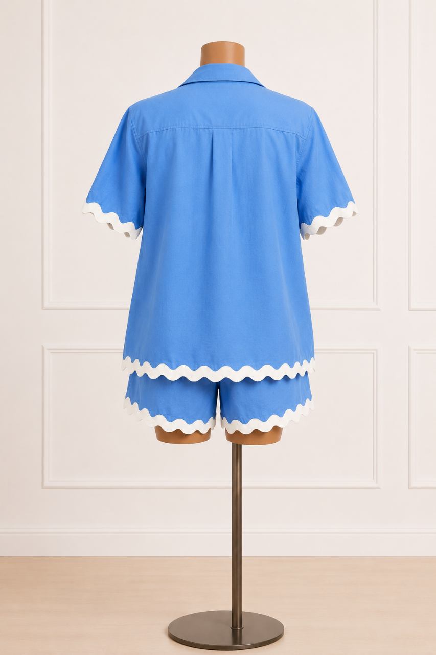 Conjunto Melany 2 Piezas Camisa y Short