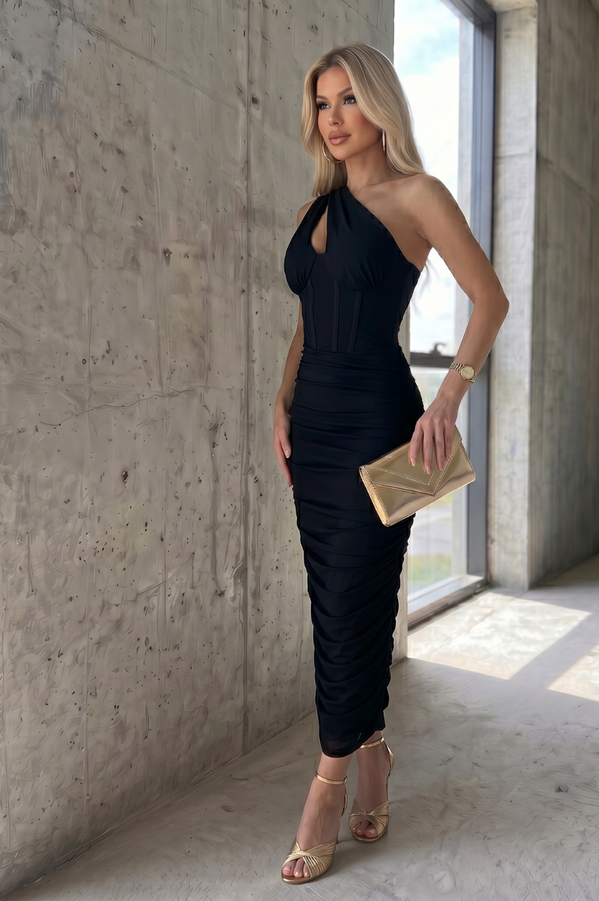 Vestido Midi Filipa Negro