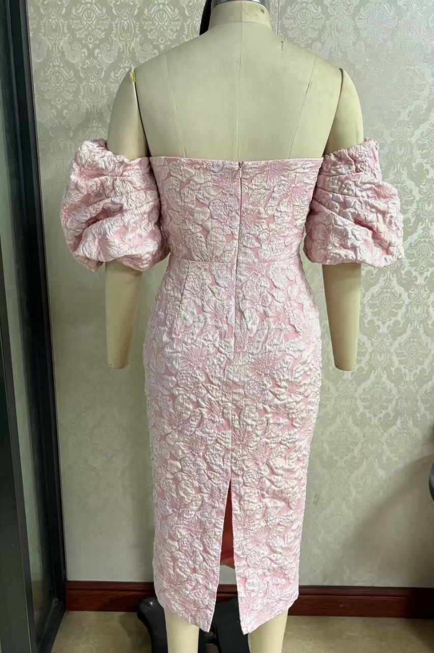 Vestido Midi Caetana Rosa