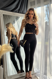 Pantalón Reductor Betania Negro