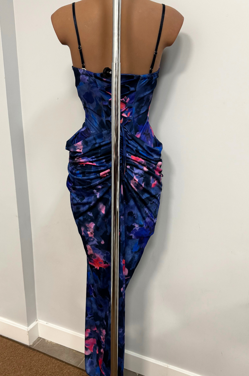 Vestido Largo Mila Azul