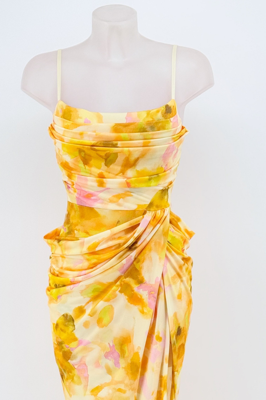 Vestido Largo Mila Amarillo