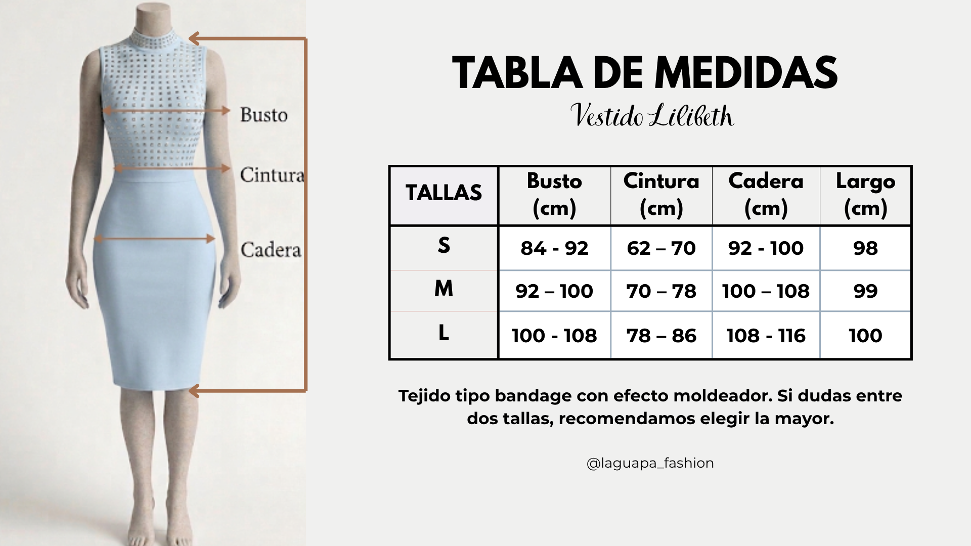 Vestido Bandage Lilibeth Azul