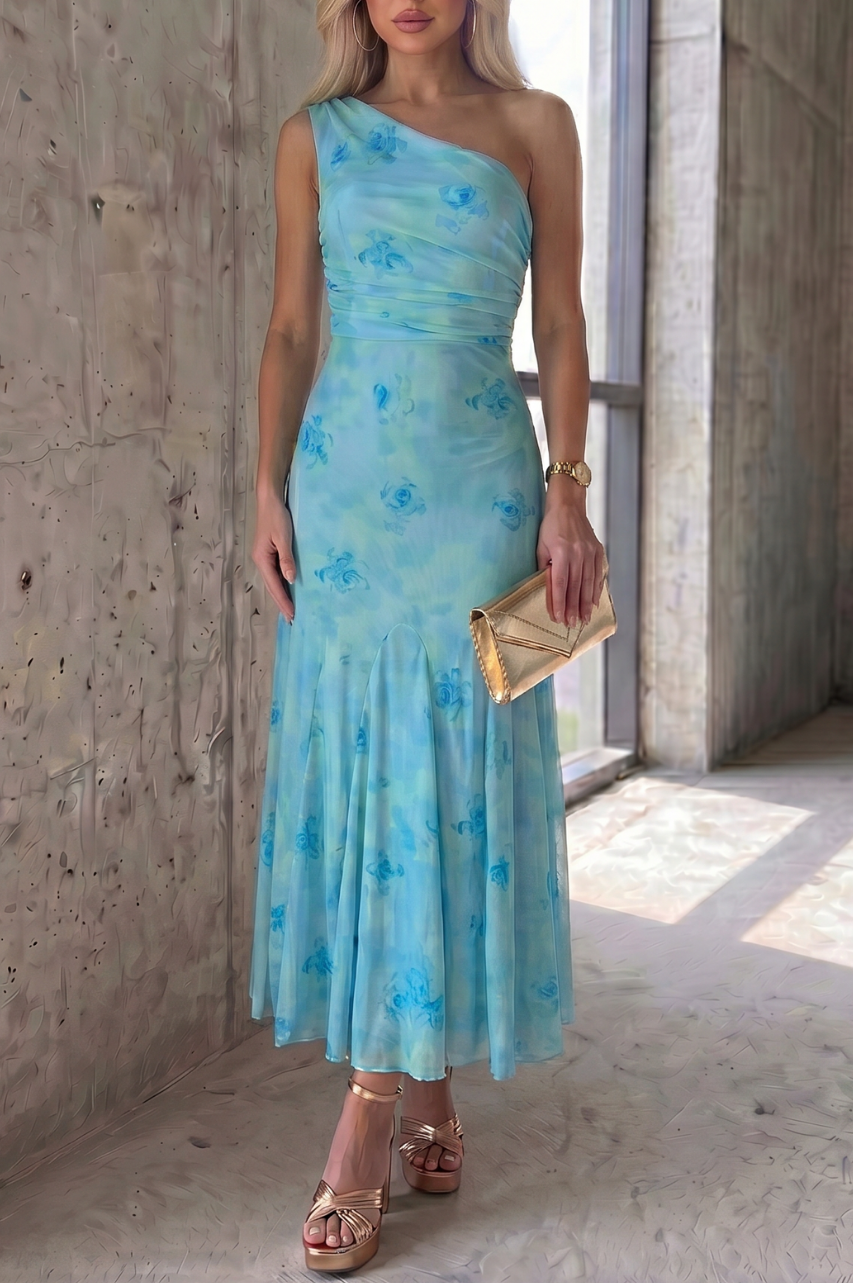 Vestido Marla de Tul Azul
