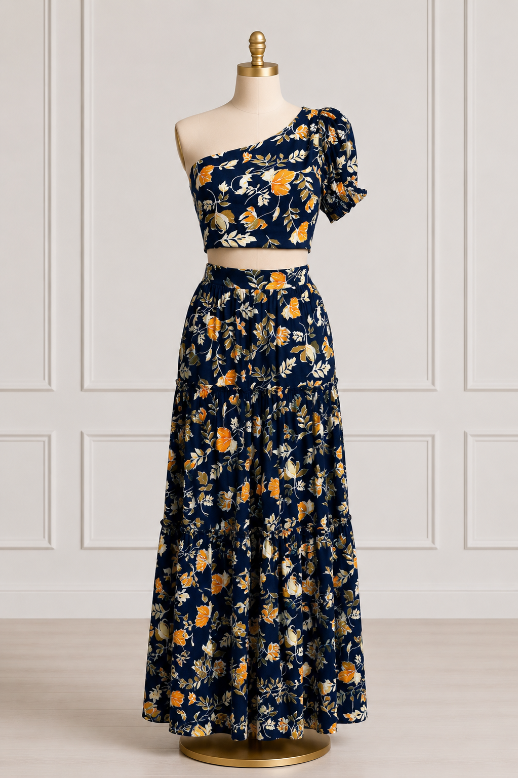 Conjunto Lívia Marino de falda Larga y Top