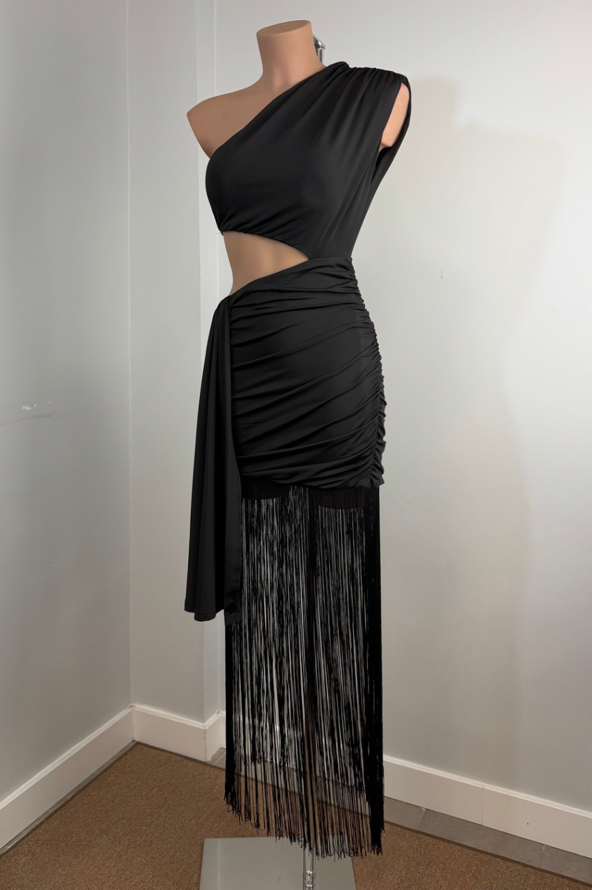 Vestido Largo Lucila Negro