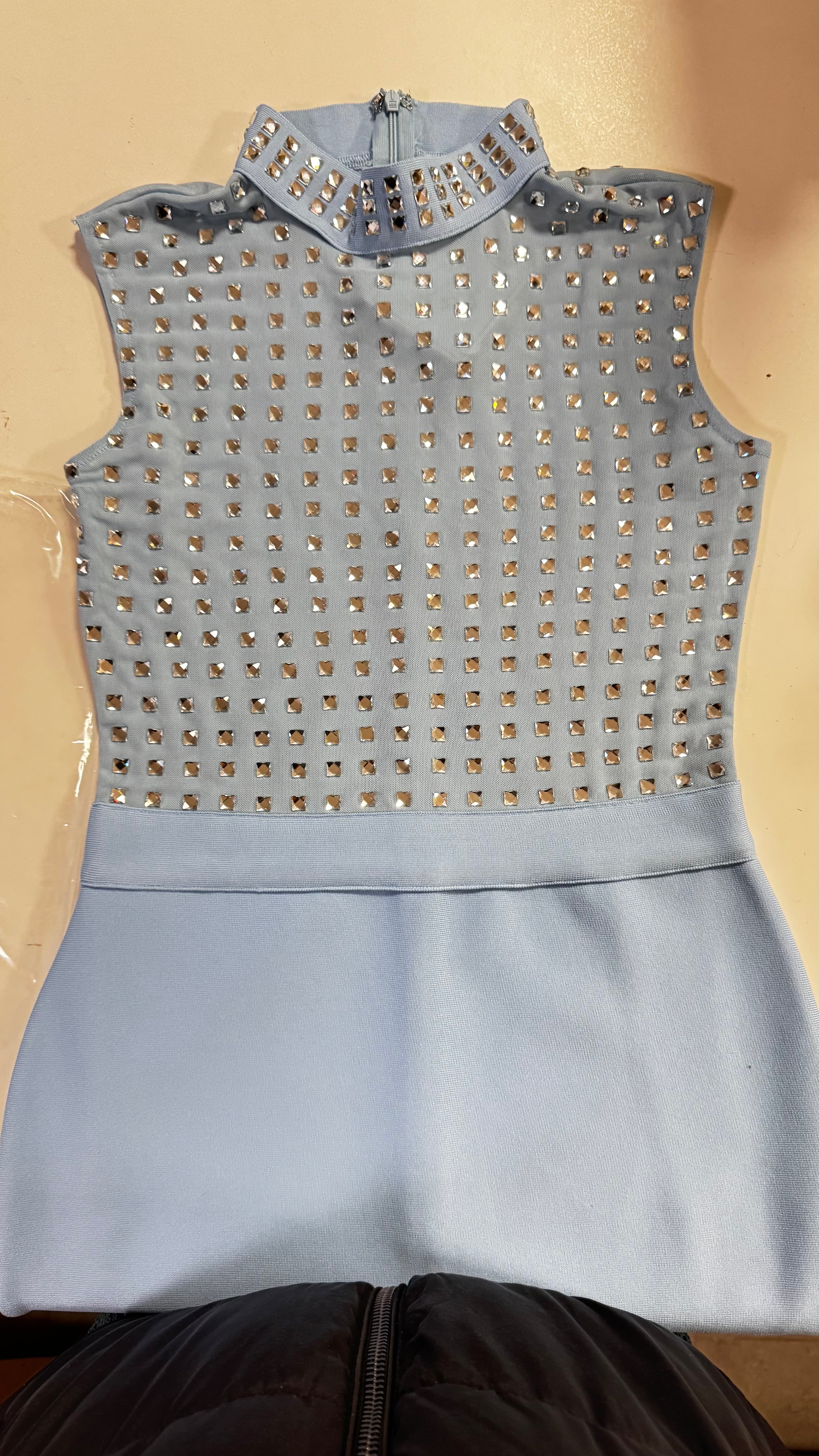 Vestido Bandage Lilibeth Azul