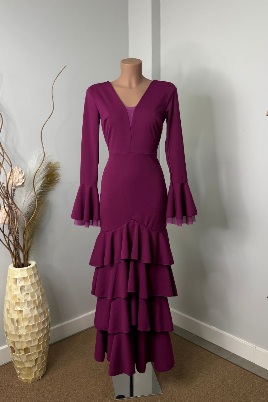 Traje Flamenca Teresa Buganvilla