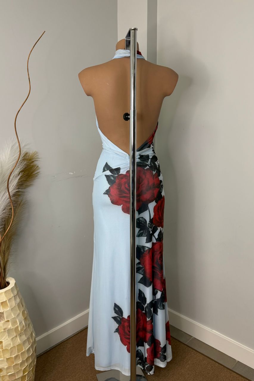 Vestido Largo Amaia Estampado