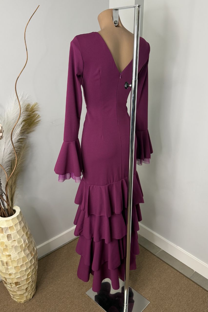 Traje Flamenca Teresa Buganvilla