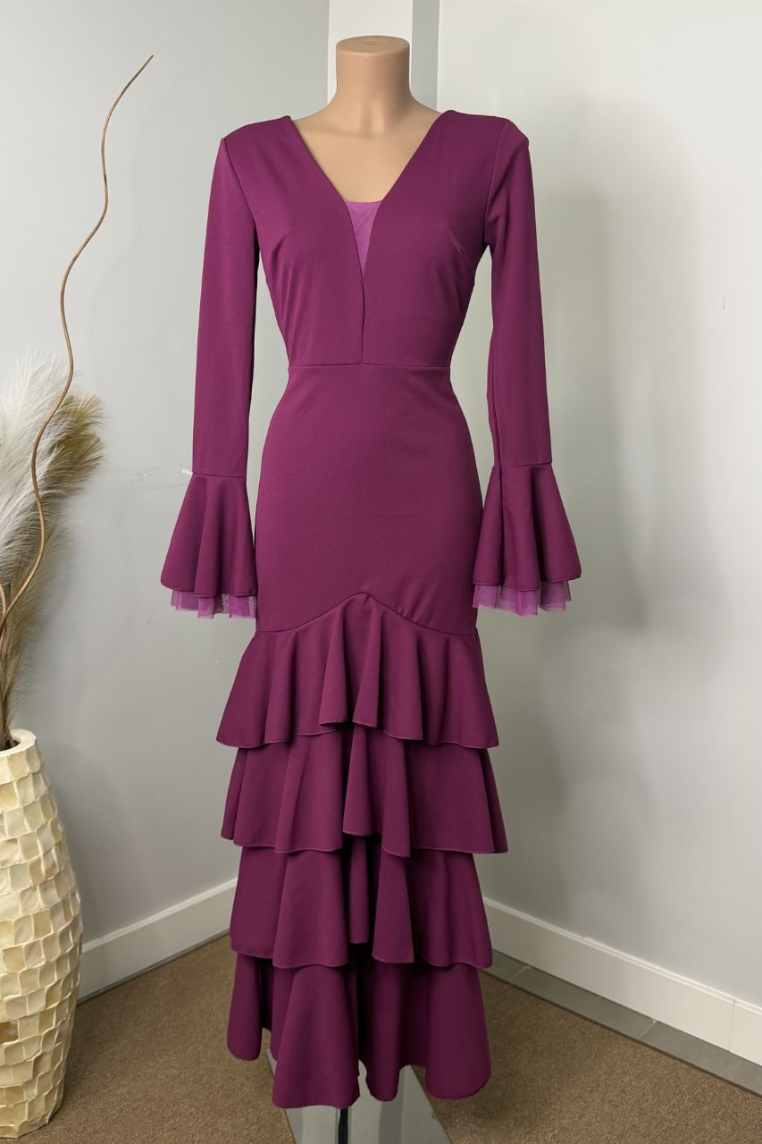 Traje Flamenca Teresa Buganvilla