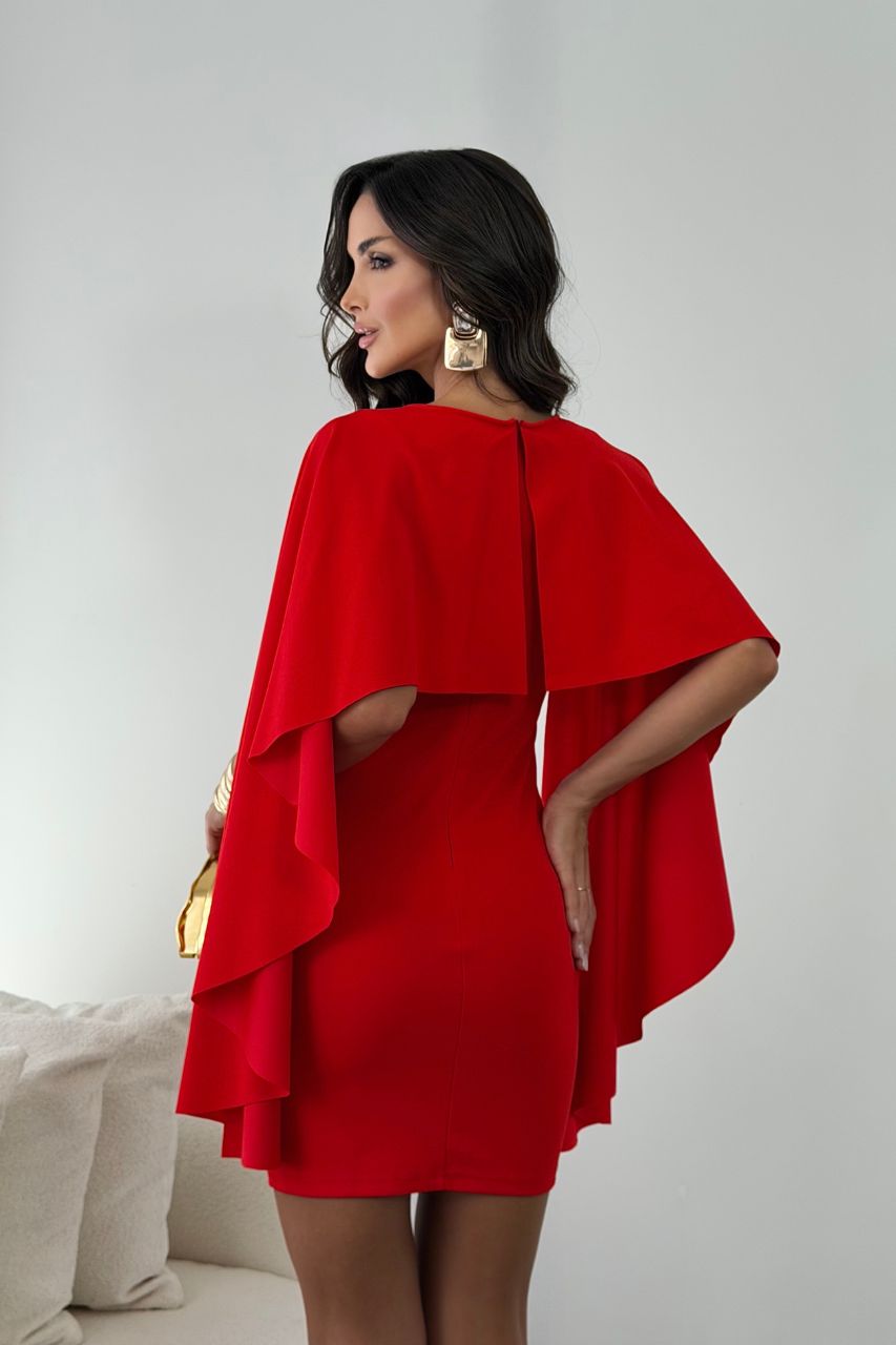 Vestido Corto Patricia Rojo